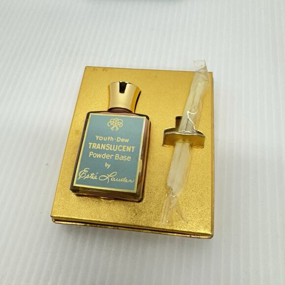 Estee Lauder Youth Dew Translucent Powder Base Honey Glow 1/3 oz Vtg RARE - Picture 4 of 9